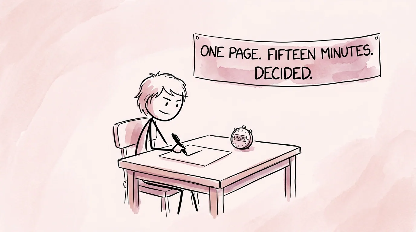 The One-Page Launch Plan — free fill-in-the-blank PDF