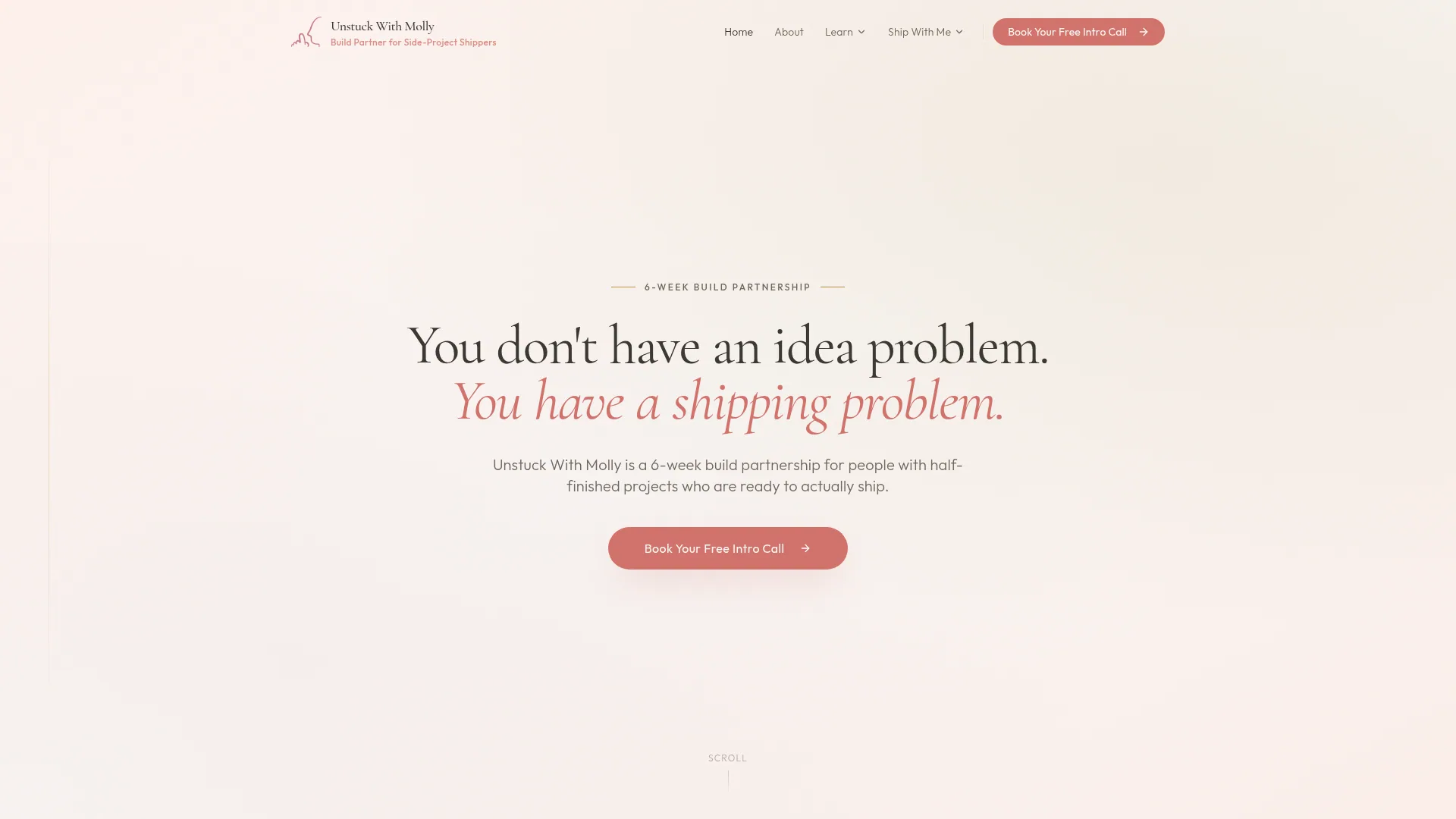 Unstuck with Molly (2026) — Build Partnership project shipped by Molly Shelestak